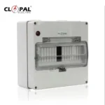 Clopal 4 & 8 Ways Waterproof IP66 Distribution Box Surface Mounted Circuit Breaker Solar PV Distribution Box - Image 3