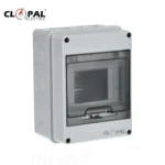 Clopal Waterproof Distribution Box | 5 & 12 Ways IP65 Rated | Surface Mounted | Circuit Breaker Box | Solar PV Compatible | Outdoor Use
