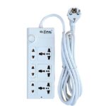 Clopal Extension Lead with Heavy Duty Copper Cable, 3, 4, 5, 6 & 8 Ways Power Sockets Extension Board with 3 Mtrs Wire - Image 5