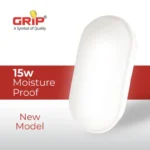 Grip Bulkhead light 15 watt Oval Series - Image 2